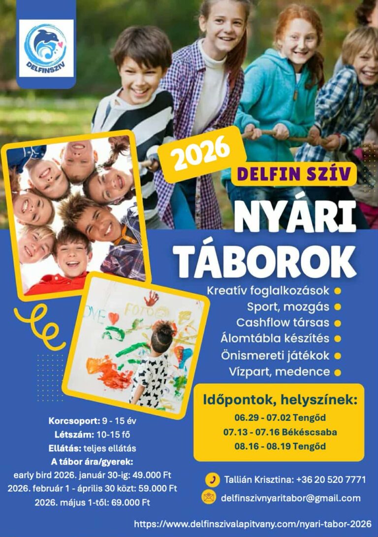 Delfin Sziv Nyári Tábor